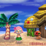 Animal Crossing New Leaf Hula Girl costume