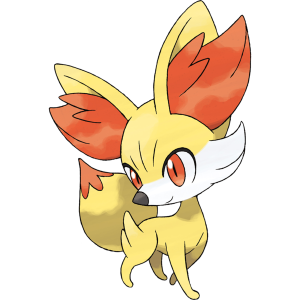 Fennekin Pokemon X and Y starter