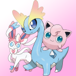 Nii's Secret Base Team - Amaura, Sylveon, Jigglypuff