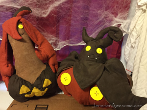 Pumpkaboo and Gourgeist Plush