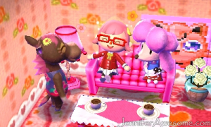 Animal Crossing Happy Home Designer - Annalise and Harriet