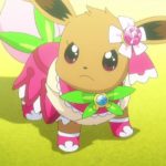Eevee in a cute outfit